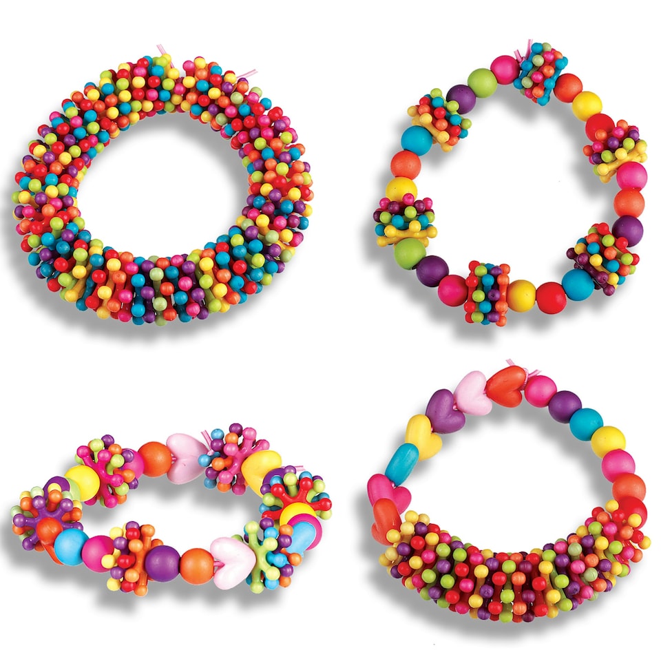 image 1 of Small World Toys Thread Em Beads