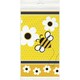 image 2 of Unique Party Plastic Bumblebee Tablecloth - Yellow/Black/White - One Size