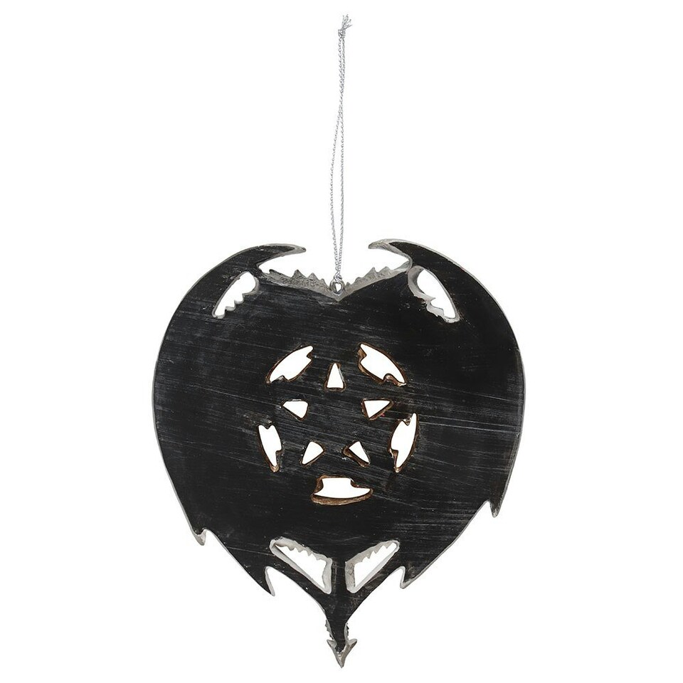 image 1 of Anne Stokes Dragon Magic Hanging Ornament - Silver/Bronze - One Size