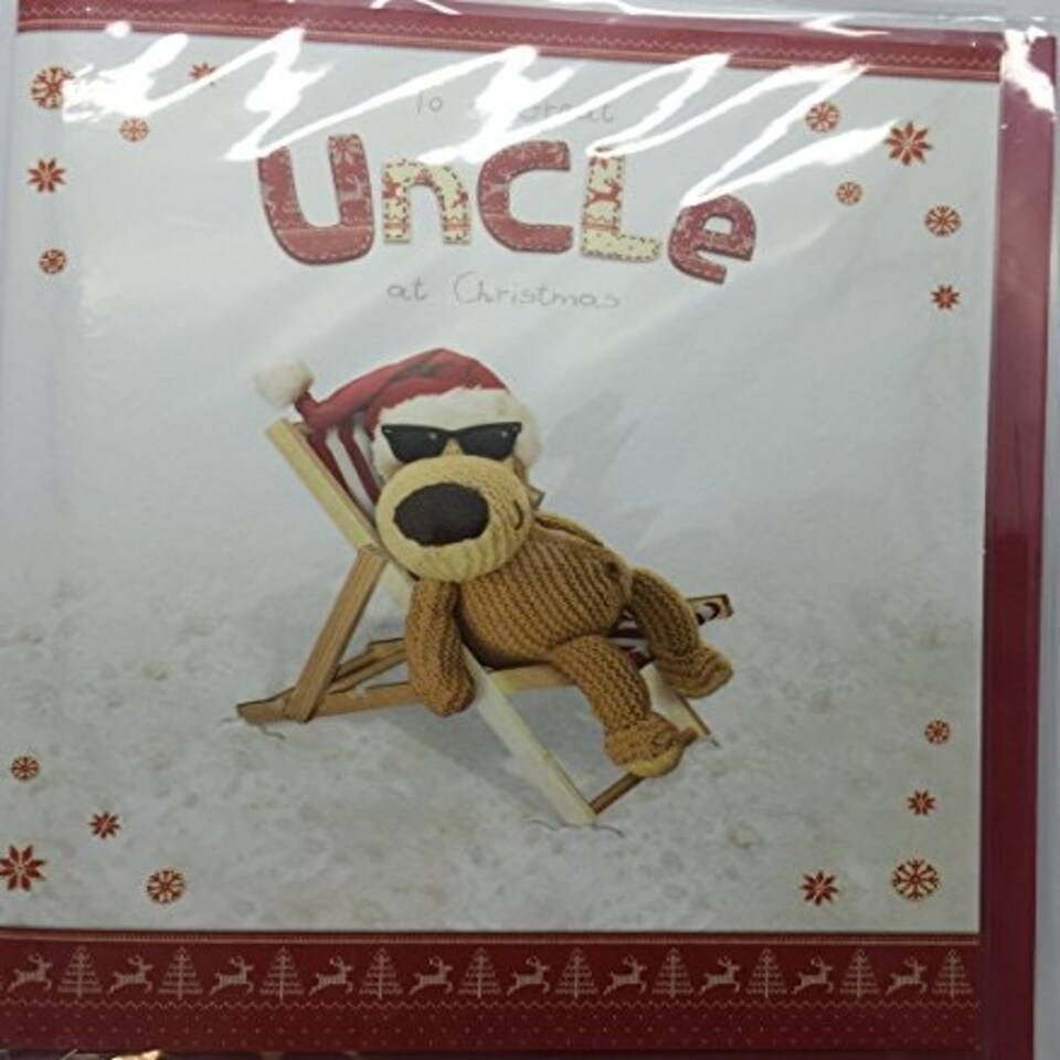 image 1 of Boofle Uncle Christmas Card