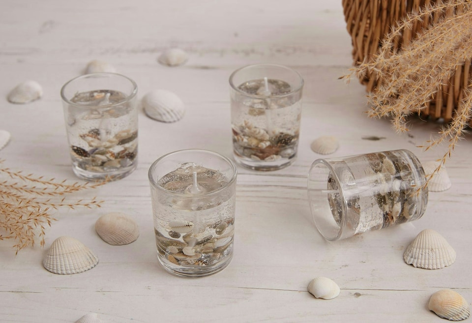 image 1 of Bee & Bumble Gel Candle Making, Clear, Single Craft Kit