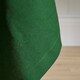image 4 of Homescapes Plain Cotton Dark Green Tablecloth - 137 x 178 cm Green
