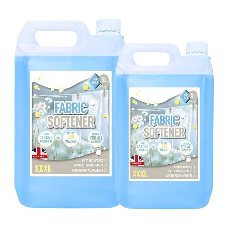 image 1 of 1 x 5L Original Fresh Fabric Softener Conditioner Cares For Your Clothes