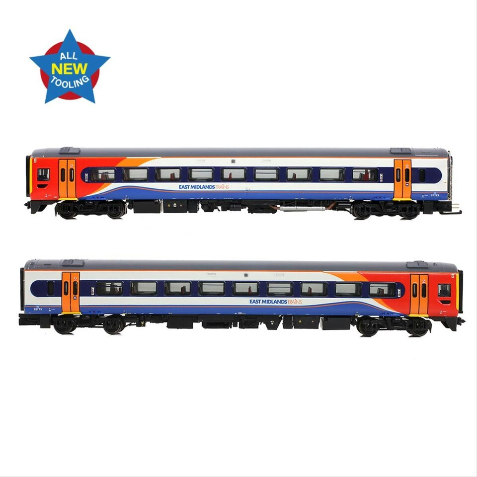 image 1 of Graham Farish Class 158 773 2 Car DMU East Midlands Trains