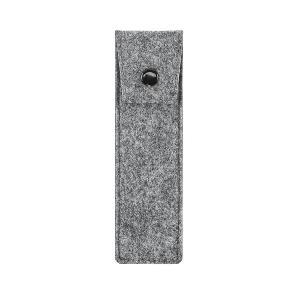 image 1 of MidOcean Cencil RPET Felt Pencil Case - Grey - One Size Grey