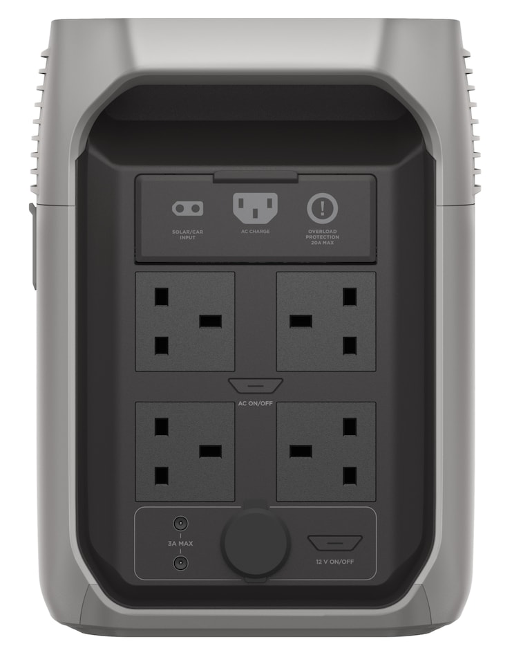 image 1 of EcoFlow Delta 3 1500 Portable Power Station with 1.5kw capacity & 3600w max power output