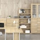 image 5 of Prima Bookcase 4 Shelves in Oak