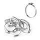 image 1 of KCT Universal 50-70mm Stanless Steel Clips for Hose Pipe - 10 Pack
