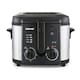 image 1 of GEEPAS Deep Fat Fryer - 3L Stainless Steel Fryer with Viewing Window