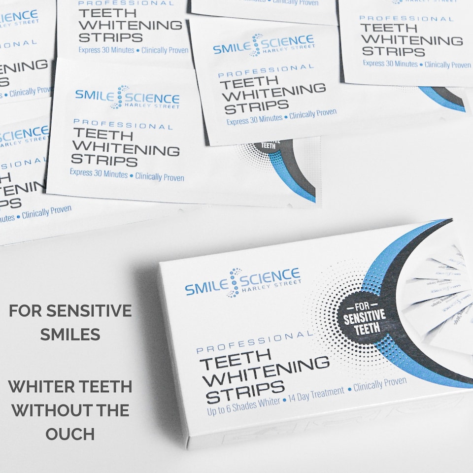 image 1 of Smile Science Harley Street Teeth Whitening Strips