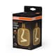image 2 of Osram Decor LED Spiral Filament Square Lamp 100 18 Gold DIM 3.5W 818 E27