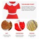 image 2 of Spoilt Golden Ticket Winner Costume, Dress, Ticket & Squirrel Red | S