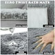 image 8 of VELVETIO Bath Mats & Pedestal Mat Set Anti Slip Super Soft Water Absorbent Grey