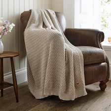Cadenza Supersoft Yarn Dyed Knitted Throw