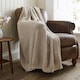 image 1 of Cadenza Supersoft Yarn Dyed Knitted Throw