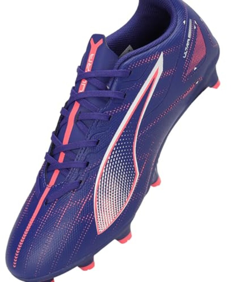 image 1 of Puma Unisex Adults Ultra 5 Play Fg/Ag Soccer Shoe, Lapis Lazuli- White-Sunset Glow, 9 UK