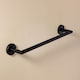 image 2 of COSMIC Towel rack, 40cm, Matt black, Anti-corrosion, Start Collection