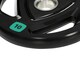 image 8 of SPORTNOW Two 10kg Olympic Weight Plates for Barbell, with Tri-Grips