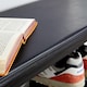image 5 of Metal Shoe Bench with Storage Shelfs For Entryway Hallway Seating | Black