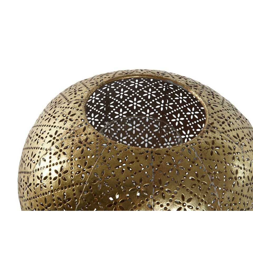 image 1 of Candleholder Home ESPRIT Golden Metal Crystal 24 x 24 x 20 cm N/A