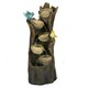 image 1 of Primrose Birds Nest Family Tree Tiered Water Feature Cascade Fountain 88cm