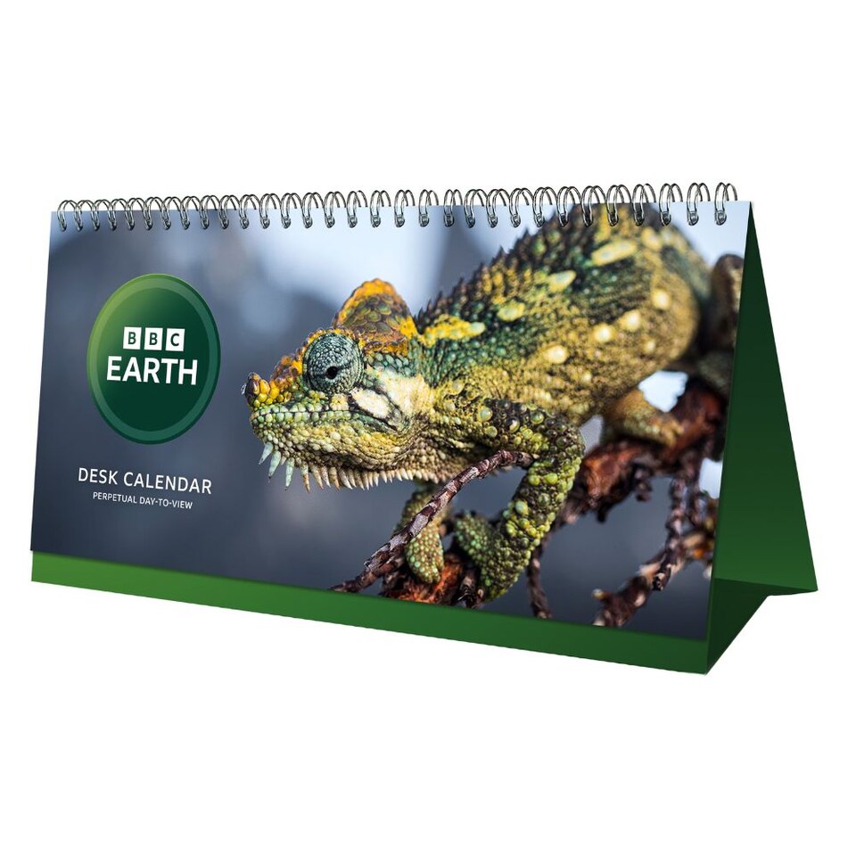 BBC EARTH PERPETUAL DESK CALENDAR