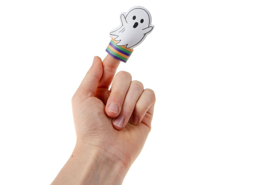 image 1 of Pack of 12 Halloween Finger Puppet Toys