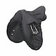 image 1 of Shires Waterproof Ride-On Saddle Cover Black | Size: One Size
Colour: Black