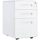 image 1 of Vinsetto Lockable File Cabinet with 3 Drawers, Vertical Office Drawer for A4, Letter, Legal Size, Anti-tilt Design, Pre-Assembled Body, White