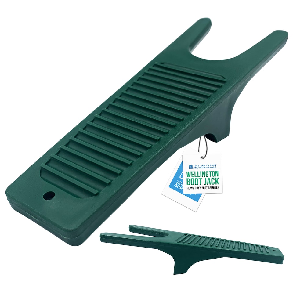 image 1 of Welly Boot Remover Boot Jack with Scraper Durable Puller for Muddy Boots
