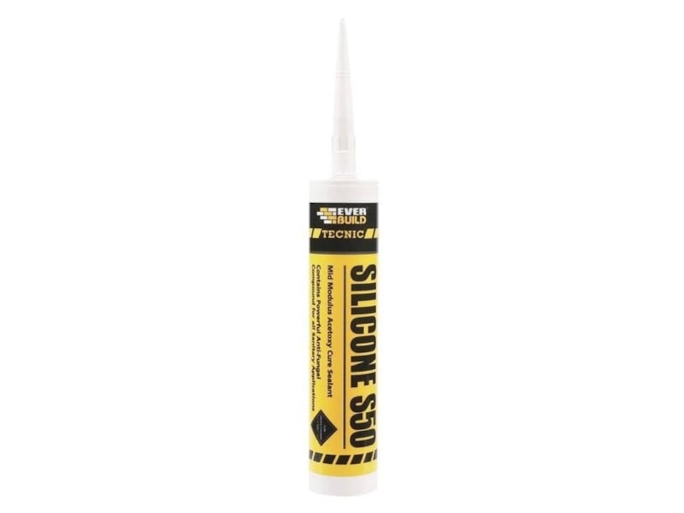 Everbuild Sika - Tecnic Silicone S50 Translucent 310ml