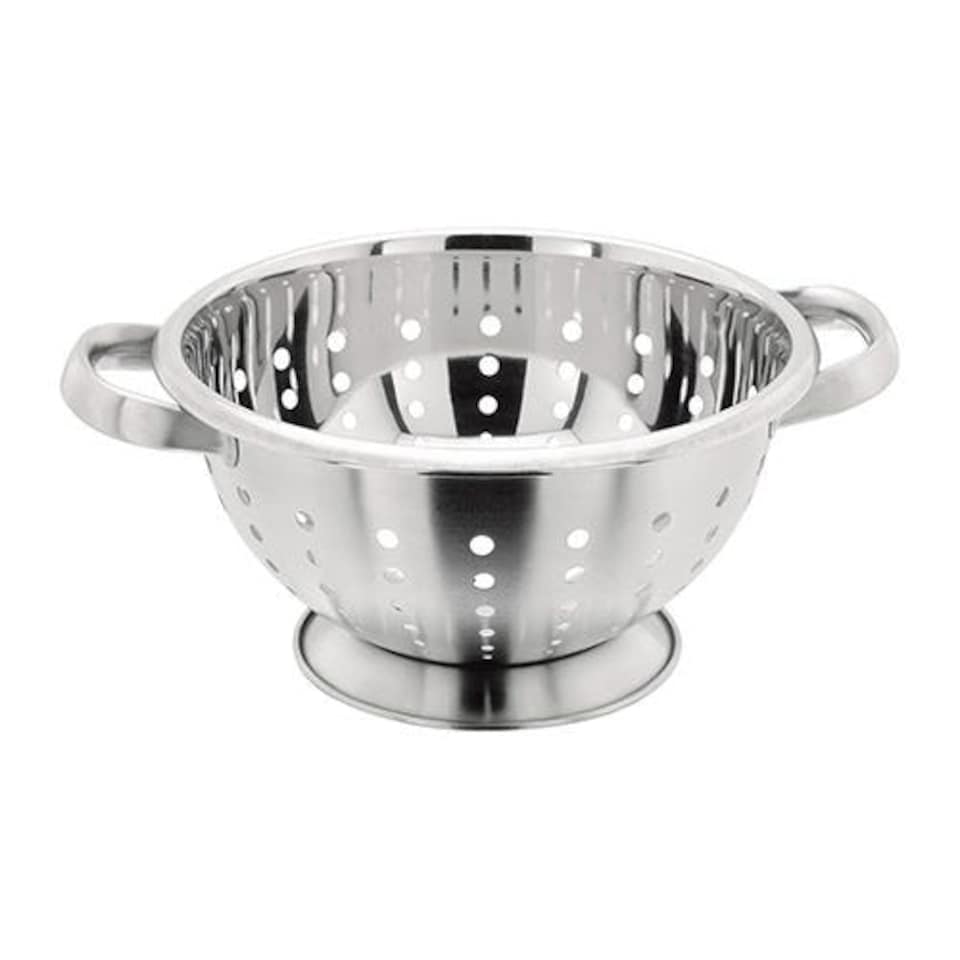 image 1 of Judge Satin Stainless Steel Side Handle 24cm Colander