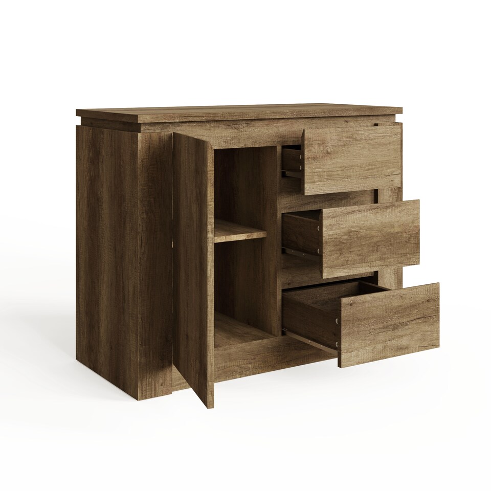 image 1 of Canyon Oak Multi Unit | Brown | Grey Oak
