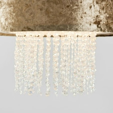 ValueLights Boland Gold Ceiling Pendant Droplets Shade