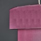 image 5 of ValueLights 3 Tier Purple Faux Silk Ceiling Pendant Light Shade