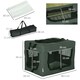 image 4 of PawHut 48.5cm Soft Side Pet Carrier w/ Cushion, for Miniature Dogs - Grey