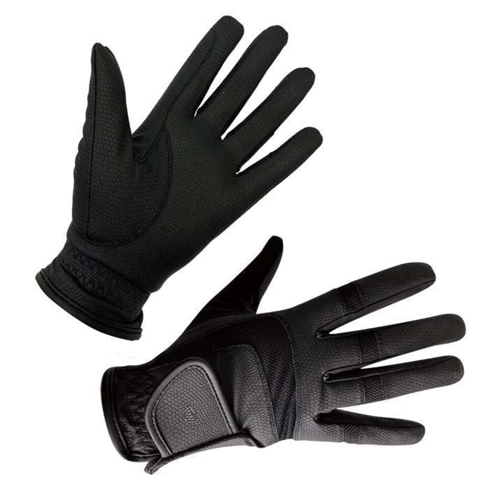 image 1 of Woof Wear Sport Horse Riding Gloves Black | Size: 7
Colour: Black/Steel