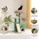 image 3 of Skylos Multi-Level Cat Tree Tower with Condo Hammock Plush Activity Centre