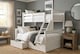 image 1 of White Triple Bunk Bed Sonic Single Over Double 3 Sleeper with Storage Drawers | White | White | Double | 1