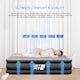 image 6 of Get Fit Air Bed With Built In Electric Pump - Premium Double Size - Blow Up Bed With Free Pillow - Elevated Inflatable Air Mattress | Black | Black / Grey | 1