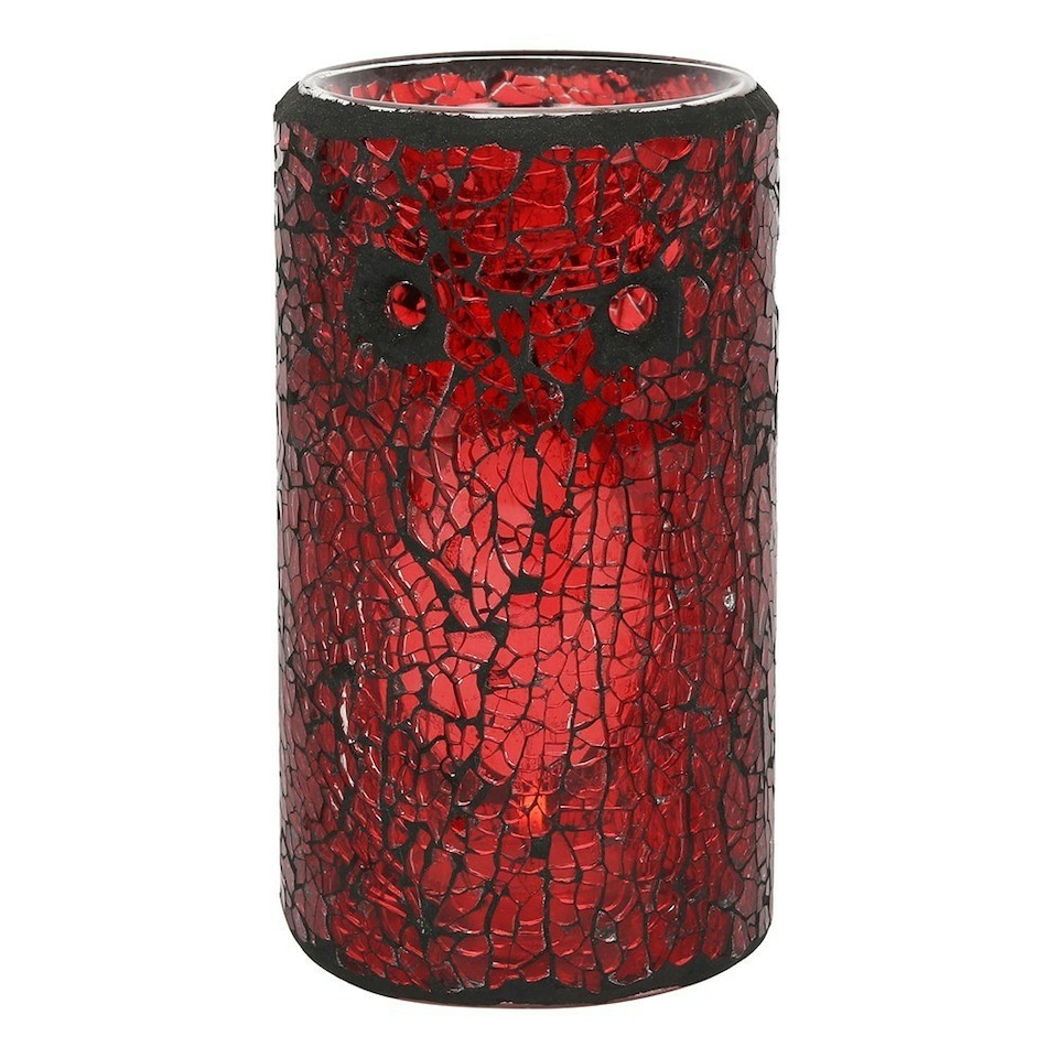 image 1 of Something Different Pillar Oil Burner - Red - One Size