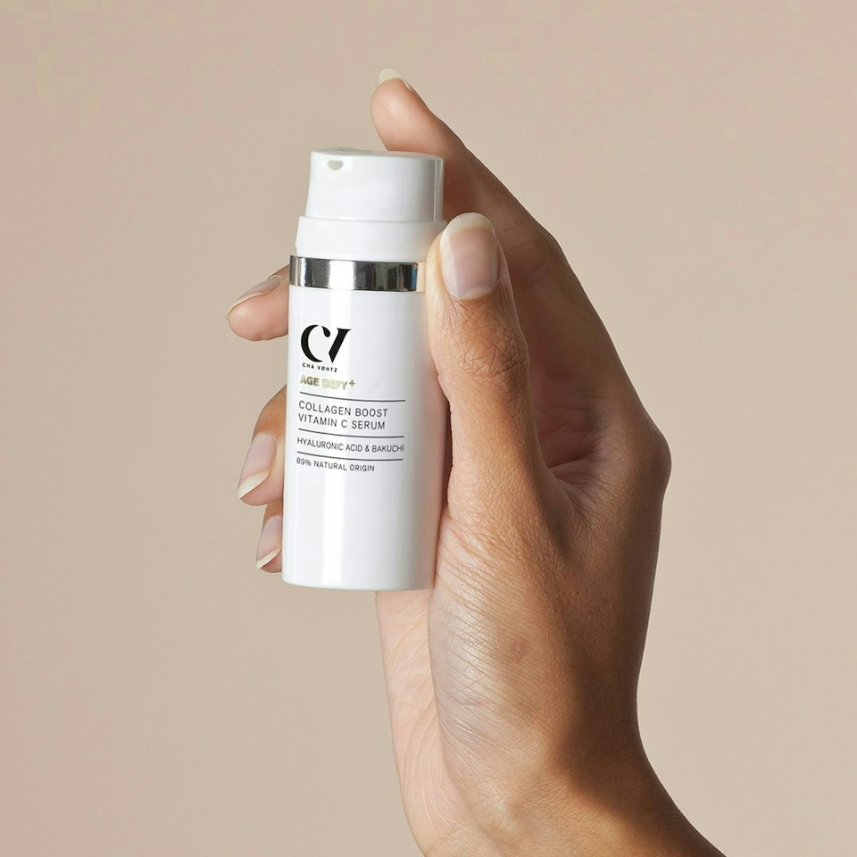 image 1 of Green People Age Defy+ Collagen Boost Vitamin C Serum - Serum with Vitamin C - Paraben & Alcohol Free - Vegan, 30ml