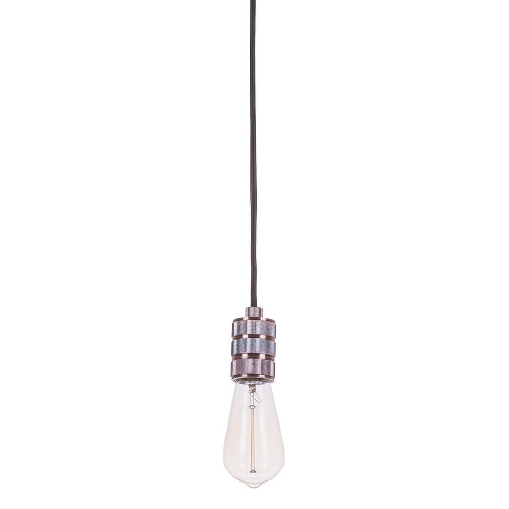 Netlighting Modern Hanging Pendant Lamp Holders Red Copper 1 Light E27