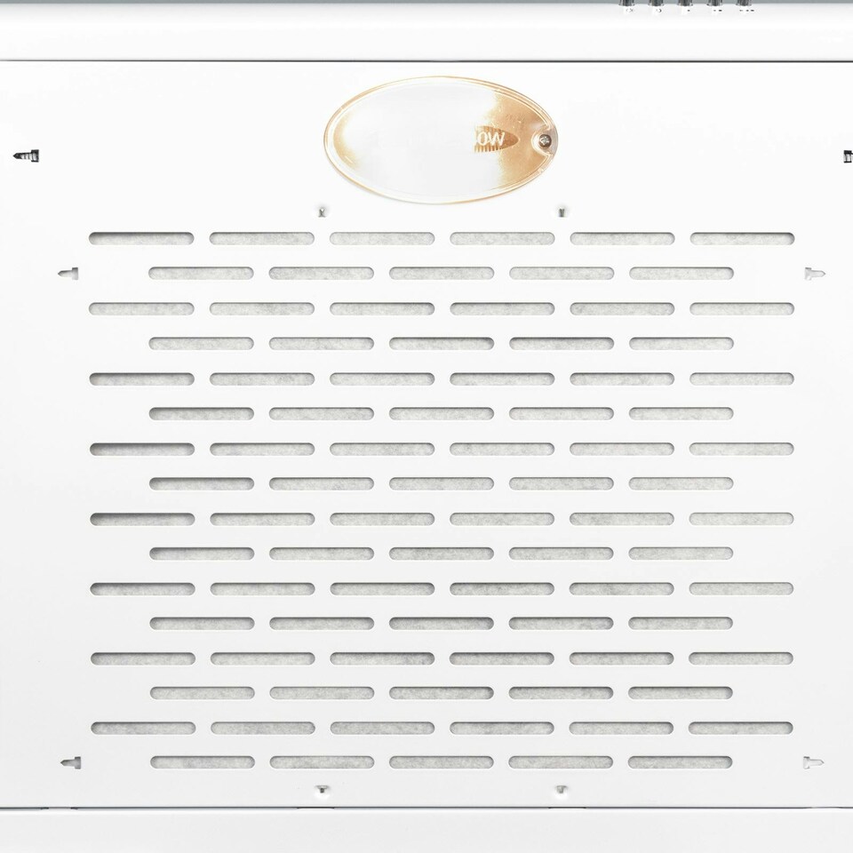 image 1 of SIA STH60WH 60cm White Slimline Visor Cooker Hood Kitchen Extractor Fan