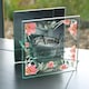 image 6 of Personalised Floral Sentimental Mirrored Glass Tea Light Candle Holder Clear