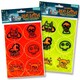 image 2 of Pack of 6 Halloween High-visibility Reflective Safety Stickers by Emotionery