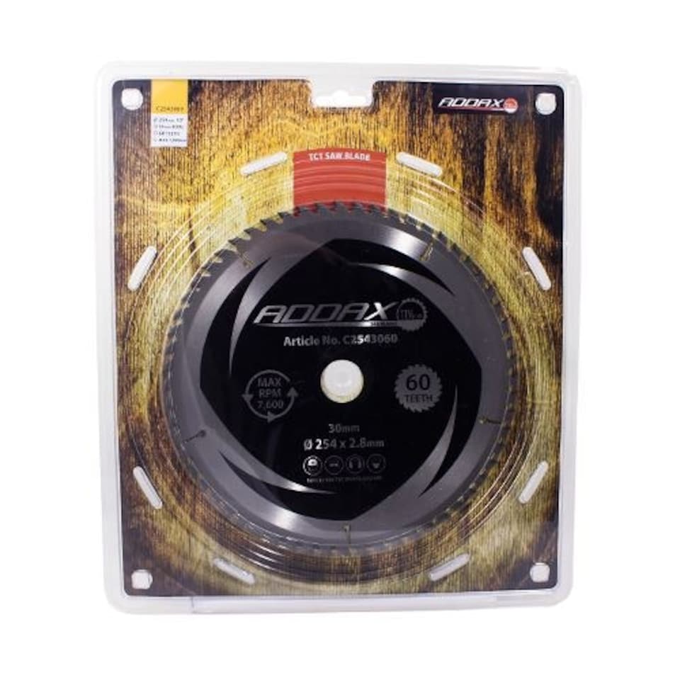 image 1 of Timco - Circular Saw Blade - Trimming/Crosscut - Medium/Fine (Size 254 x 30 x 60T - 1 Each)