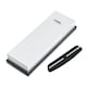 image 4 of Cooks Professional Whetstone Knife Sharpener with Non-Slip Stand & Angle Guide | Dual Design with Coarse (600) and Fine (2000) Grit Levels