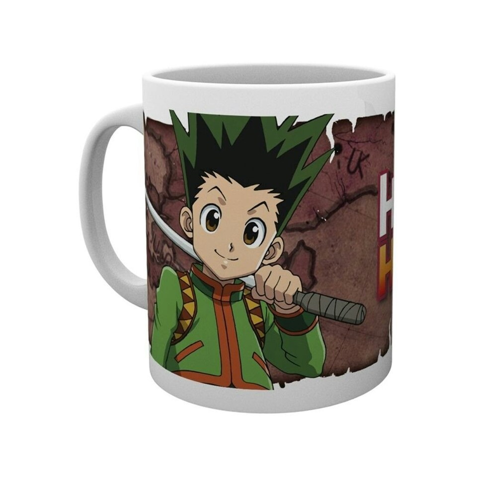 Hunter X Hunter Gon Freecss Mug - White/Brown - One Size