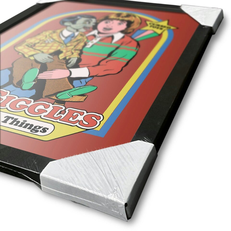 image 1 of Steven Rhodes (Mr Giggles) Framed 30x40cm Print